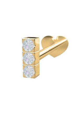 Nordahl Jewellery PIERCE52 labret 3 dia. 4,4mm 314 003BR5