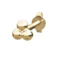 Nordahl Jewellery PIERCE52 3*2mm  beads 314 202  5