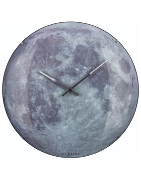 NeXtime Moon Dome väggklocka 3164