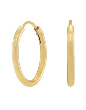 Nordahl Jewellery HOOPS52 örhängen 15mm guld 325 583-3