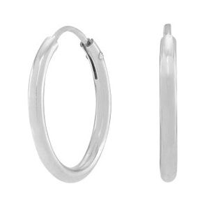 Nordahl Jewellery HOOPS52 örhängen 15mm silver 325 583 main product photo