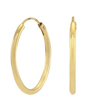 Nordahl Jewellery HOOPS52 örhängen 20mm guld 325 584-3