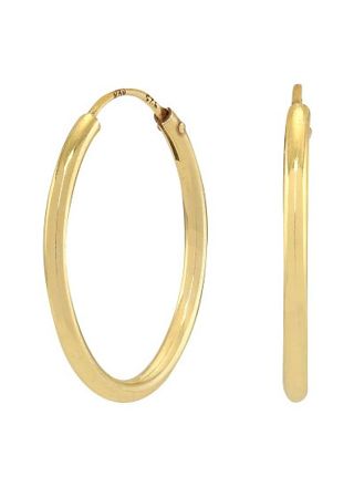 Nordahl Jewellery HOOPS52 örhängen 20mm guld 325 584-3