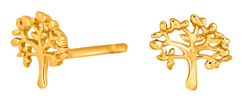 Nordahl Jewellery TREE52 örhängen guld 325 648-3