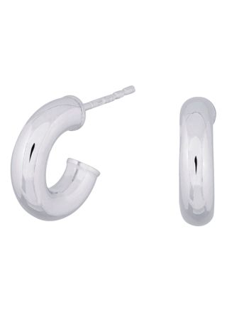 Nordahl Jewellery SIMPLE52 örhängen 15mm silver 325 663