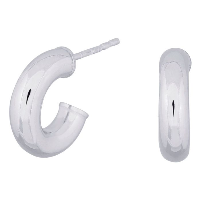 Nordahl Jewellery SIMPLE52 örhängen 15mm silver 325 663 main product photo