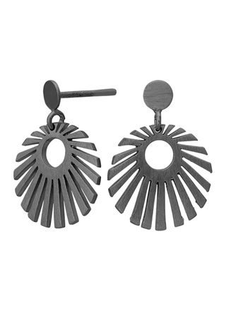 Nordahl Jewellery SUN52 örhängen oksidoitu silver 325 687-2