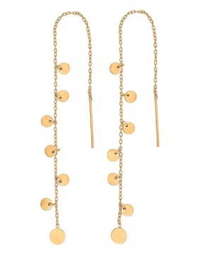 Nordahl Jewellery DISC52 örhängen 13cm guld 325 703-3