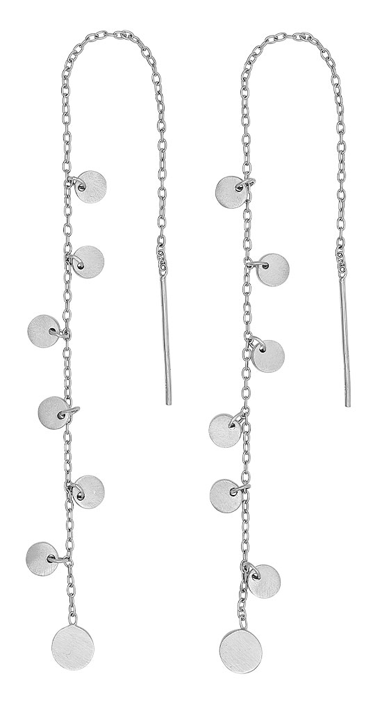 Nordahl Jewellery DISC52 örhängen 13cm silver 325 703