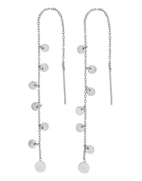 Nordahl Jewellery DISC52 örhängen 13cm silver 325 703