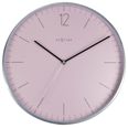 NeXtime Essential Silver väggklocka 3254RZ