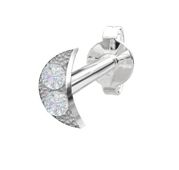 Nordahl Jewellery PIERCE52 örhänge Moon 325 135
