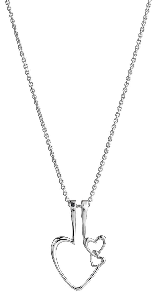 Lempikoru Lucky ringhållare silverhalsband 32 053 00 500