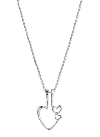 Lempikoru Lucky ringhållare silverhalsband 32 053 00 500