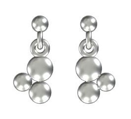 Ritva-Liisa Pohjalainen Ystävät örhängen 33 241 00 000