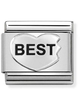 Nomination SilverShine BEST Heart 330101-44