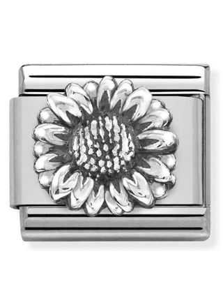 Nomination Classic SilverShine Relief Sunflower 330110-22