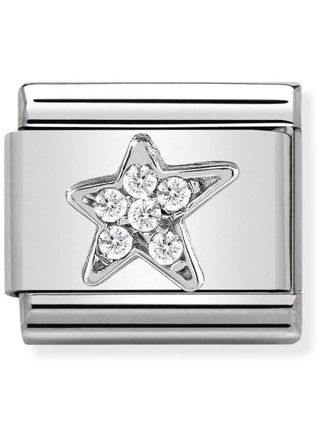 Nomination SilverShine Asymmetric Star 330304-25
