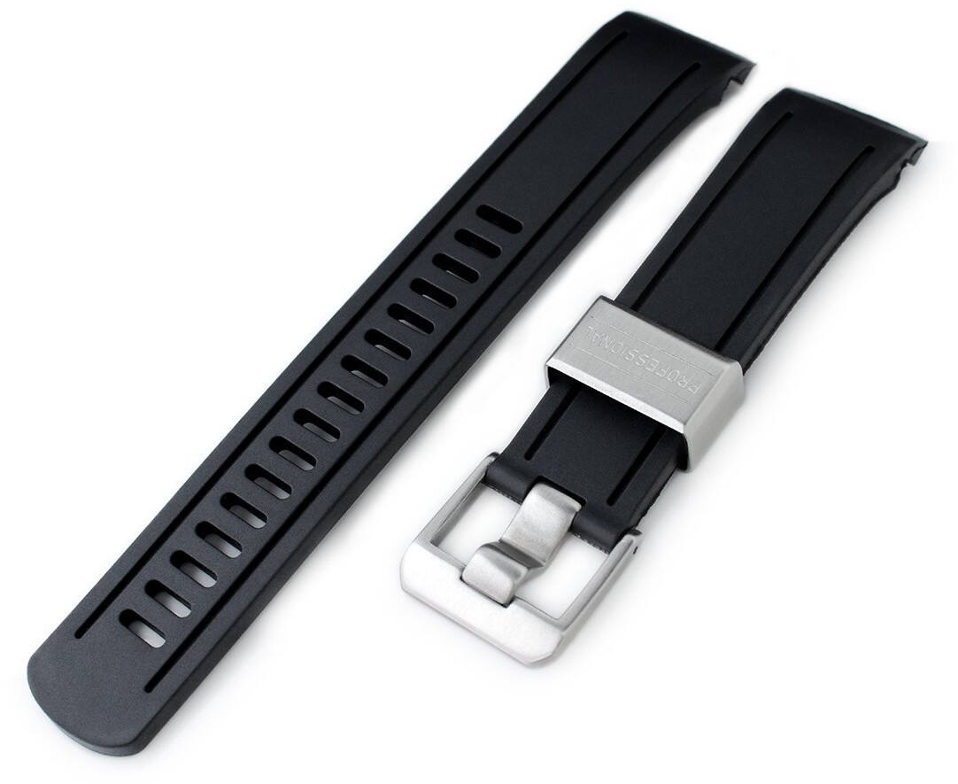 Crafter Blue CB05 Black gummiarmband till Seiko SKX