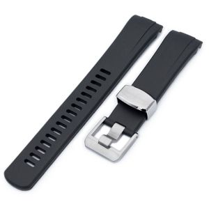 Crafter Blue CB08 Black gummiarmband till Seiko Turtle main product photo