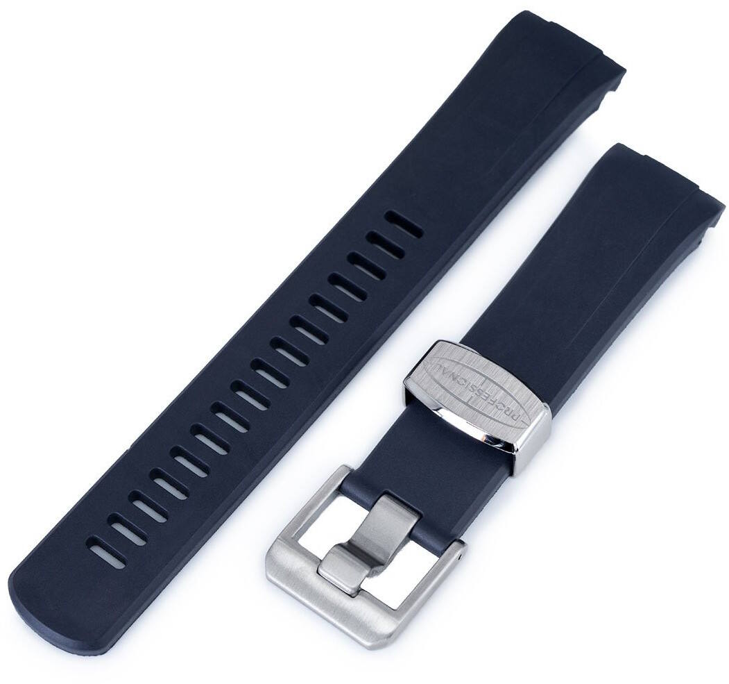 Crafter Blue CB08 Navy gummiarmband till Seiko Turtle