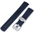 Crafter Blue CB08 Navy gummiarmband till Seiko Turtle