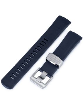 Crafter Blue CB08 Navy gummiarmband till Seiko Turtle