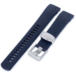 Crafter Blue CB09 Navy gummiarmband till Seiko Samurai main product photo