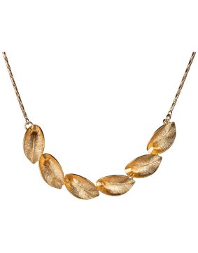 Kalevala Snow Flower halsband brons 338214445