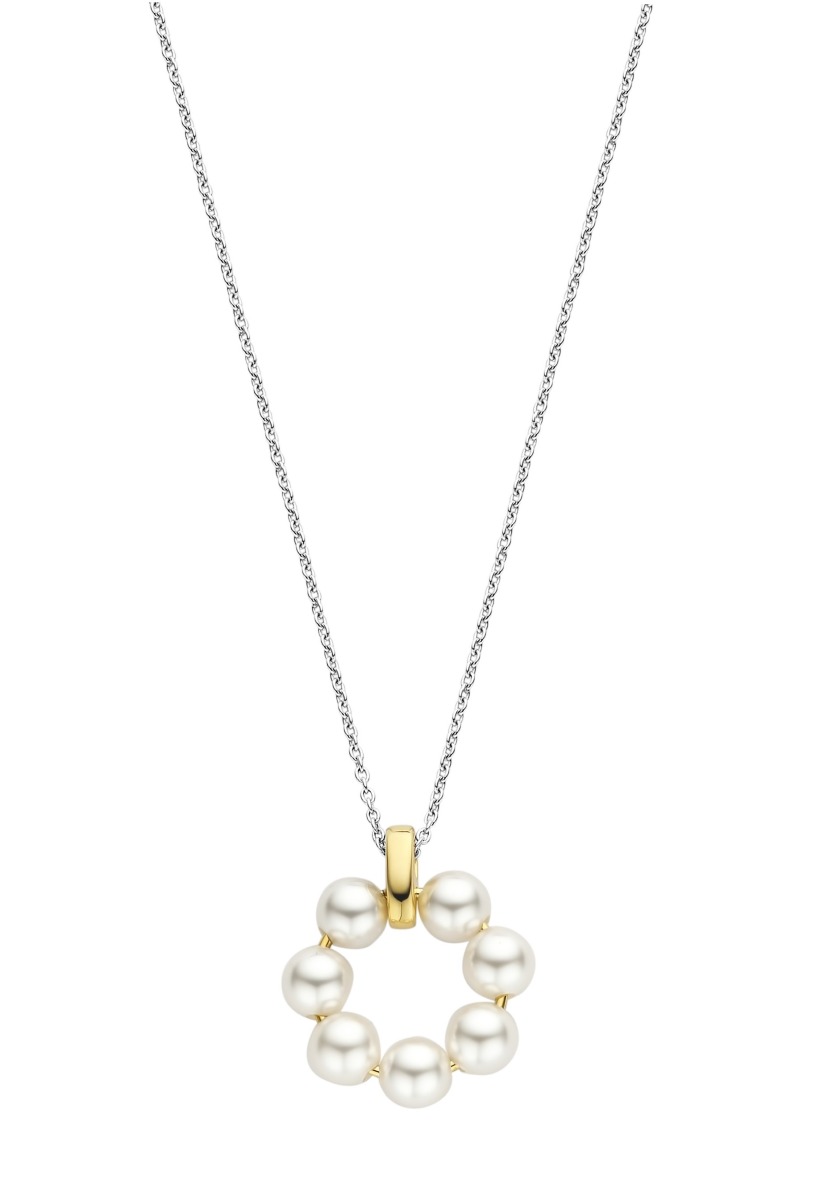 TI SENTO pärlhalsband runt 34036YP