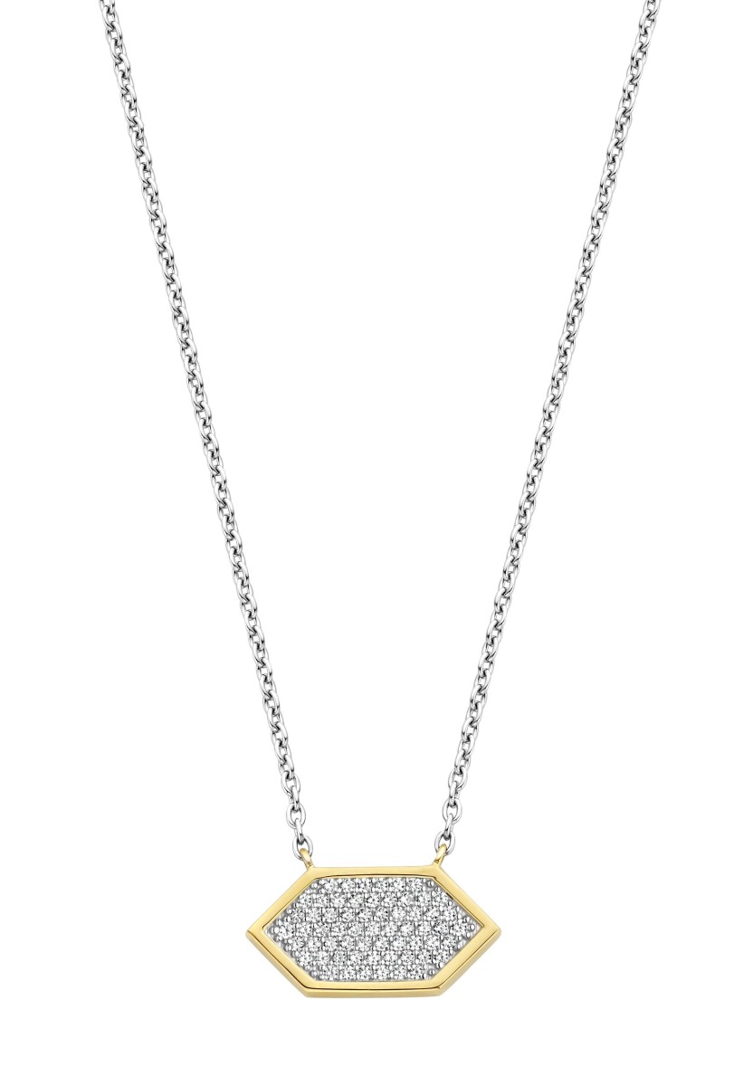 TI SENTO Star light pave halsband 34040ZY