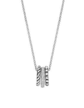 TI SENTO silverhalsband 34058ZI/42