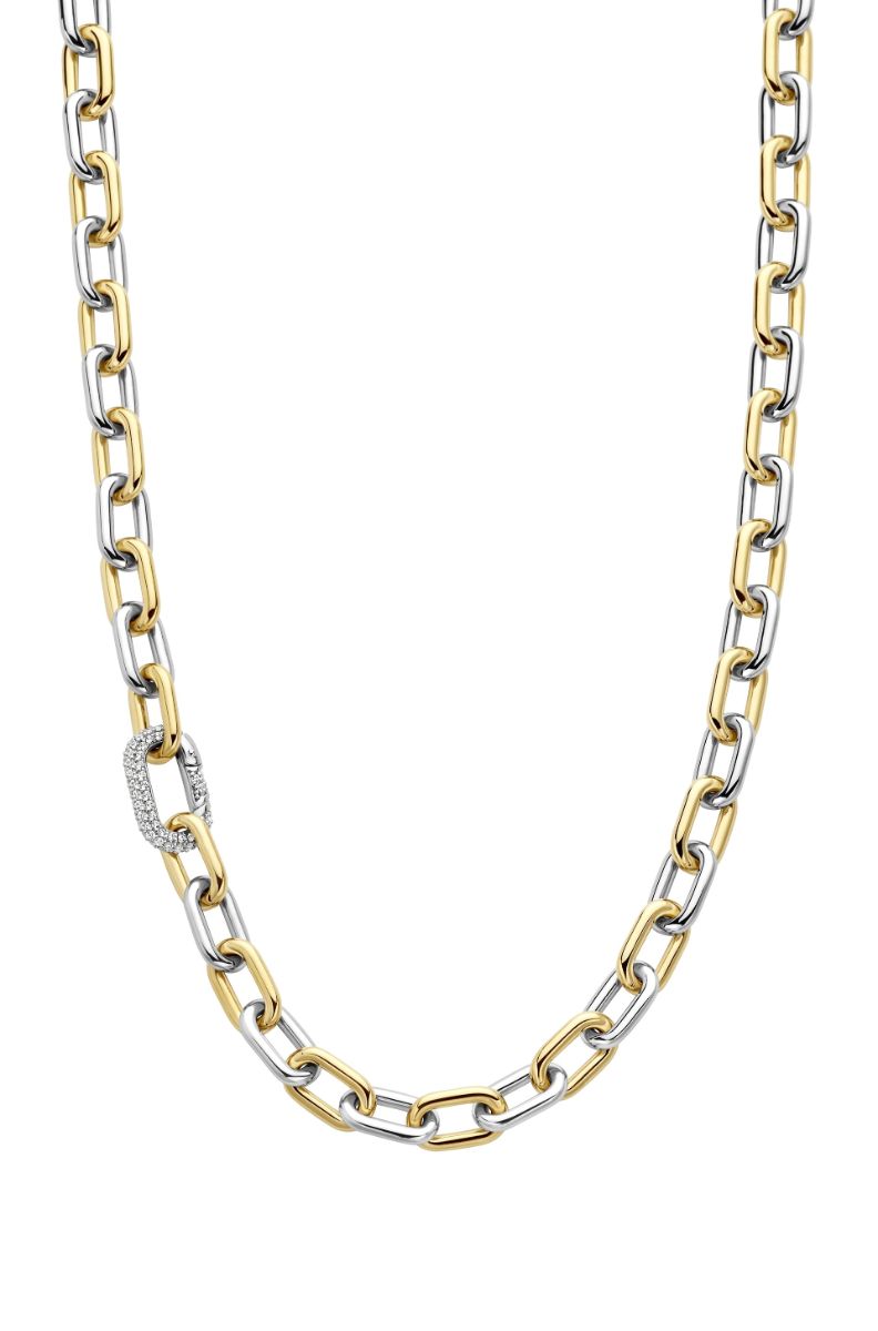 TI SENTO tvåfärgad halsband 34065ZY/48