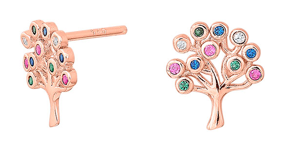 Joanli Nor ELIENOR örhängen roseguld 345 217-4