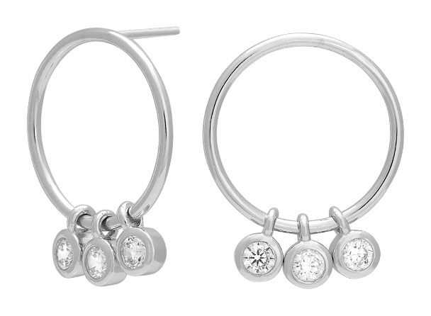 Joanli Nor EMMYNOR örhängen silver 345 222