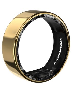 Ultrahuman Ring Air smartring Bionic Gold