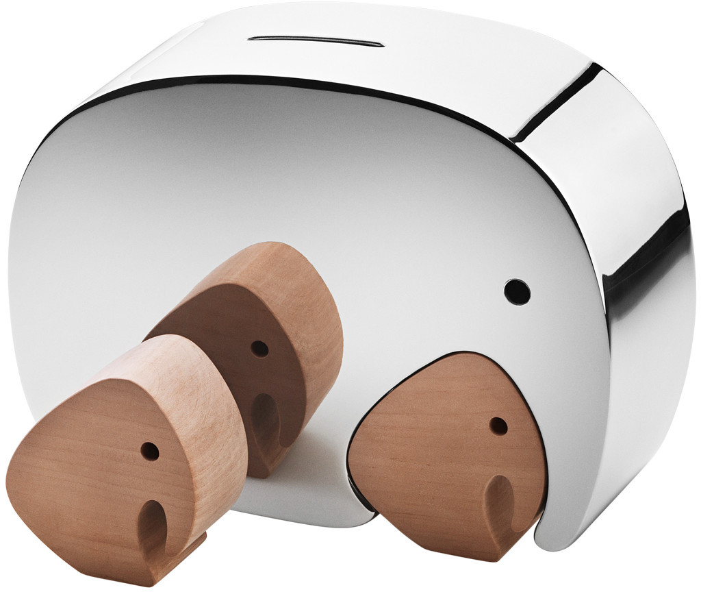 Georg Jensen Moneyphant With Twins sparbössa 3580045