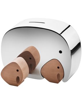 Georg Jensen Moneyphant With Twins sparbössa 3580045
