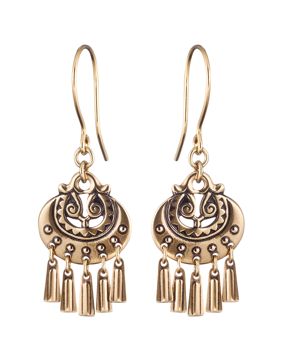 Kalevala Moon Goddess örhängen små brons 3603032K