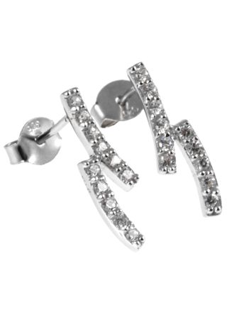 Silver Bar Two long örhängen 18 mm 3930