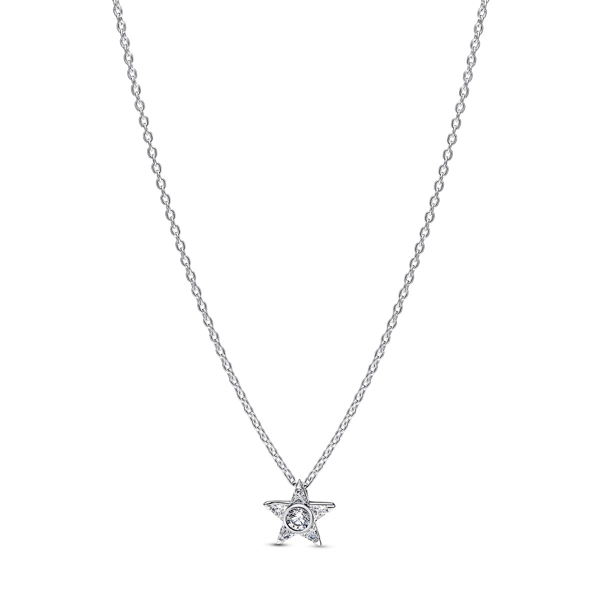 Pandora Timeless glittrande Stella stjärnhalsband 395078C01-45