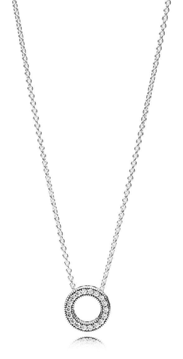 Pandora Hearts of PANDORA 397436CZ-45 halsband