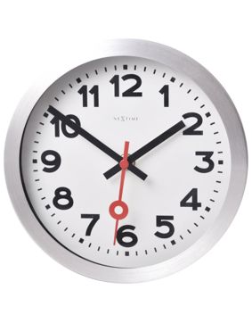 NeXtime Station väggklocka 3998AR