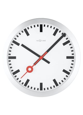 NeXtime Station väggklocka 3998ST