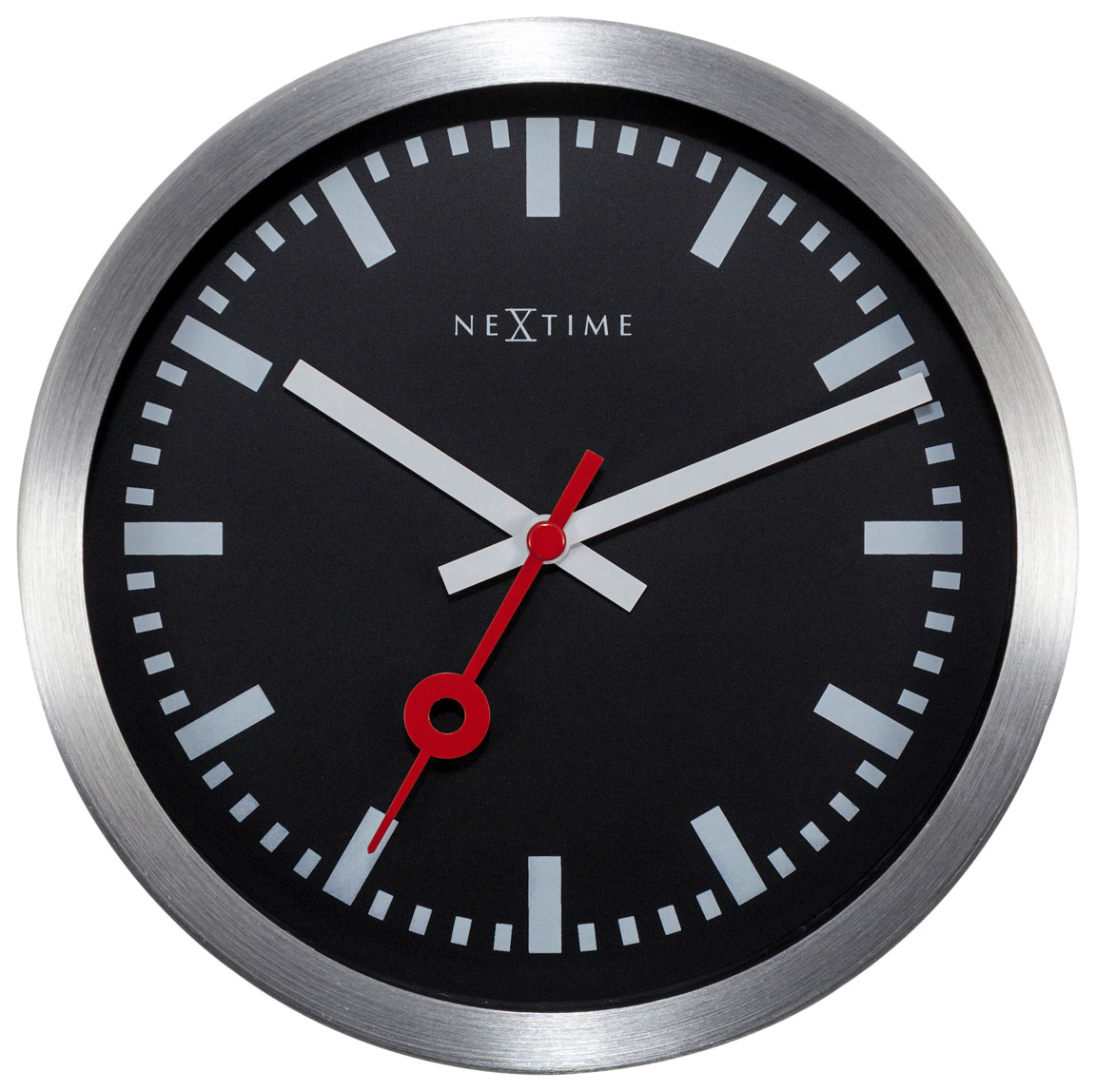 NeXtime Station väggklocka 3998STZW