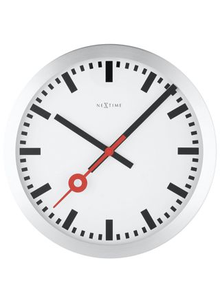 NeXtime Station väggklocka 3999ST