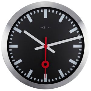 NeXtime Station väggklocka 3999STZW main product photo