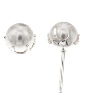 Silver Bar pärlörhängen 6 mm 4220