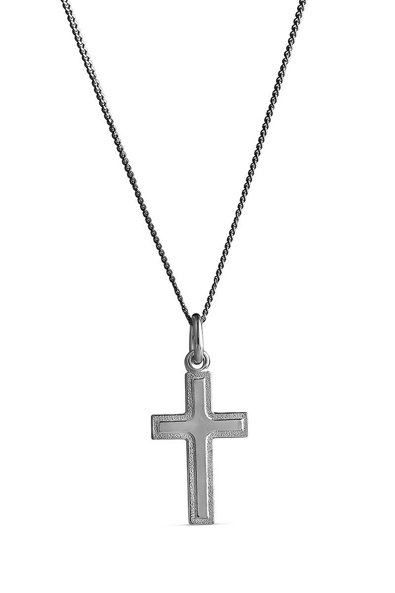 Top Gold silver kors borstat svart 4256662500