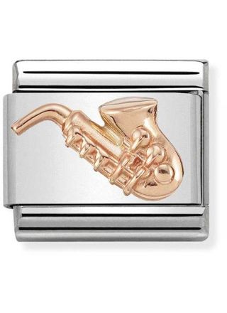 Nomination Rose gold Saxophone 430106-12